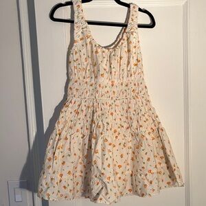 H&M Cute Sleeveless Dress with lil’ Oranges